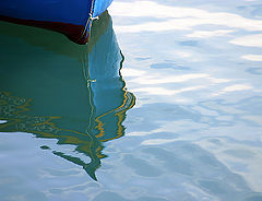 фото "Blue and Yellow Boat"