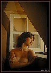 фото "girl on window"