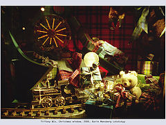 photo "Tiffany and Co Christmas window in NYC"