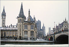 photo "Fairy city of Gent. Belgium."