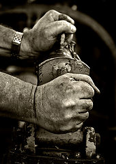 photo "Dad's Hands"