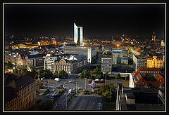 фото "Night and day in Leipzig"