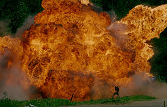 photo "Instant of a hell"