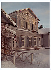 фото "Морозный закат в Абрамцево"