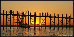 photo "The U Bein bridge"