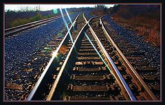 фото "Separate Ways at Sunset..."