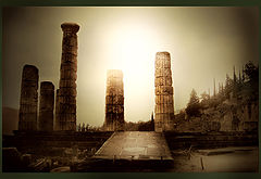 фото "The Temple to Apollo at Delphi"
