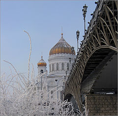 photo "Christening of the Lord. in Moscow -29 C"