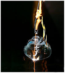 photo "The burning water drop"