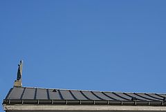 photo "virgin on a roof"