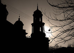 photo "moscow siluets/taganka"