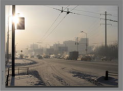 фото "Обжигающее холодом утро"