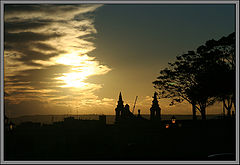 photo "January evening on the Mediterranean"