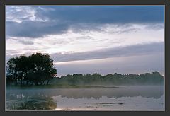 photo "Morning etude with a fog"