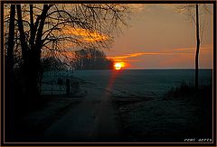 photo "frozen sunrise"