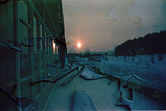 photo "winter, town, morning"