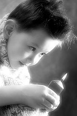 photo "With a candle"