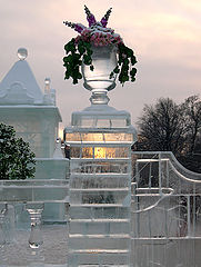 photo "sun in ice"