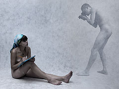 photo "Prakticar. From a series " the Photographer and model ""