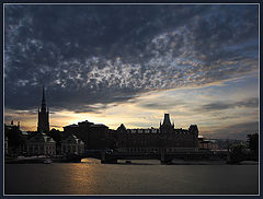 photo "Dawn in Stockholm"