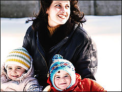 photo "Woman with children"