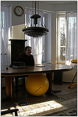 photo "Girl with yellow ball"