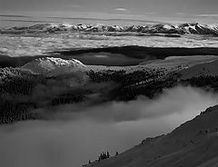 фото "Mountains and Clouds"