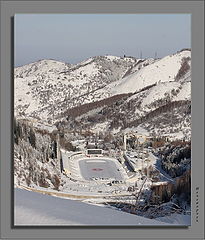 photo "Below a high-mountainous skating rink "Medeo""