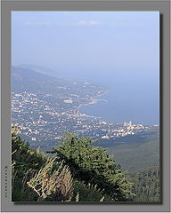 photo "On road on Ai Petri. (Below the city of Yalta)"