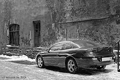 photo "Contrasts of the Petersburg court yard"