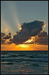 фото "Cloudy sunset"