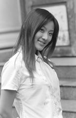photo "beautiful girl in the school"