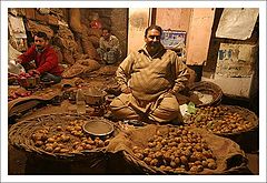 photo "The seller of a potato"