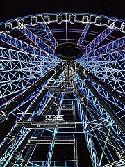 photo "Neon wheel ..."
