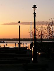 photo "Lamposts at dawn"