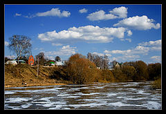 photo "On the river bank in April"