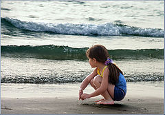 photo "Girl and sea"