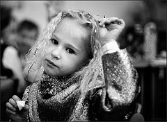 фото "Кокетка с яблоком"