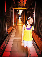 photo "walking& smiling"