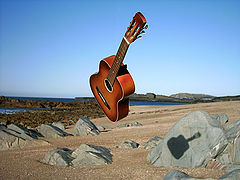 photo "Sand, strings and shadow...!"