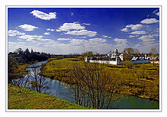 photo "suzdal's pokrovsky nunnery view"