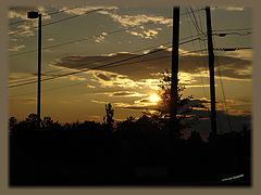 photo "Semiurban sunset"