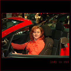 фото "Lady in red"
