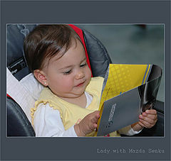 фото "Lady with Mazda Senku"