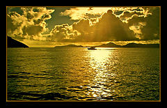 photo "Boat and clouds"