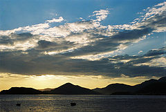 photo "Cold sunset"