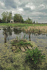 photo "The forgotten road to a temple"