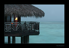 photo "Small house on edge of the Earth"