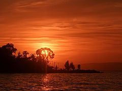 photo "Sunset Bay of Izmir"
