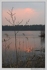 photo "Sunset on lake"